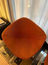 Paire de fauteuils Knoll Bertoia Diamond orange