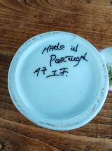Pot à Épices Portugais en Céramique Peinte à la Main
