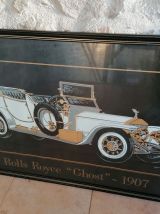 Sérigraphie de James Hamilton Rolls Royce ghost