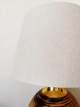 Lampe boule en bambou, Italie 1960 