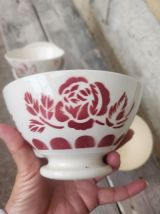 6 bols Sarreguemines 