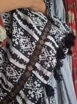 Lot de 9 étoles vintage + 1 chaînette en métal dorée offerte