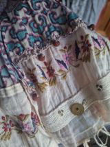 Lot de 9 étoles vintage + 1 chaînette en métal dorée offerte