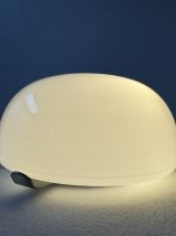 PETITE APPLIQUE RONDE EN OPALINE  15 CM VINTAGE