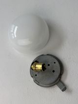 PETITE APPLIQUE RONDE EN OPALINE  15 CM VINTAGE