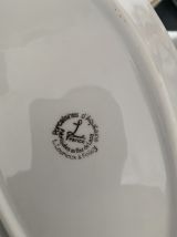 Service porcelaine L.Lorioux à Foëcy 