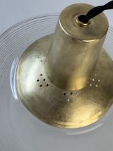 ANCIENNE SUSPENSION EN VERRE 1960 VINTAGE