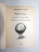 Vagabondages Poèmes. Bernadette Menu. Préface de Jean Charay