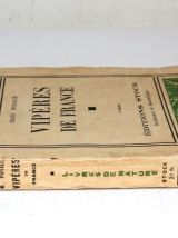 Vipères de France. Marie Phisalix. Leur biologie etc