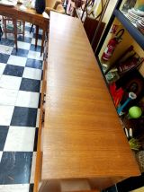 Enfilade pieds compas et cuir par Malora 1955 