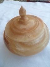 Bonbonnière pierre Onyx, vintage