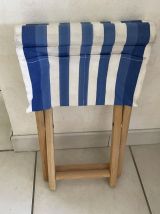Tabouret de camping ancien