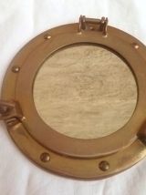 miroir, hublot en laiton
