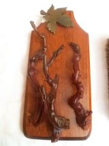brosse  a vetement , vintage  avec support