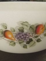 plat rond Arcopal , vintage