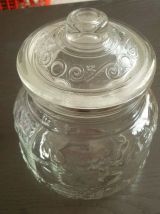 Bocal a bonbons , gateaux , vintage