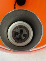 ANCIENNE SUSPENSION GOUTTE ORANGE 1970  VINTAGE
