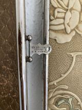 Miroir vintage 1900 triptyque barbier Le Solide Paris Art No