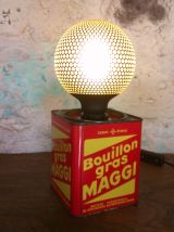 Lampe " Boite Bouillon gras MAGGI " 