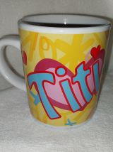 grand Mug Tasse Titi en relief cœur amoureux Warner Bros