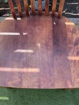 Fauteuil en bois exotique