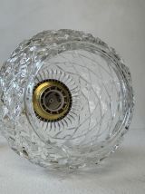 PAIRE D’ANCIENNES APPLIQUES VERRE MOULE VINTAGE