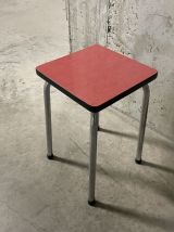 Tabouret en formica années 70