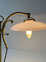 ANCIENNE LAMPE DE BUREAU MONTE ET BAISSE VINTAGE 