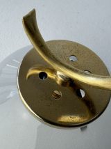 APPLIQUE ANCIENNE VINTAGE EN VERRE
