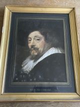 Paire de portraits