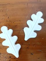 10 Porte couteaux en céramique vintage 