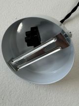 SUSPENSION ANCIENNE DENTELEE EN OPALINE  26 CM VINTAGE