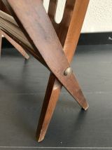 Porte-revues vintage 1960 Cees Braakman vinyles - 56 x 45 cm