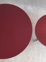 Magnifique rare duo de tables basses, collection ‘’SATELLITE