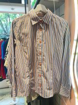 Chemise à rayures vintage 