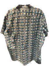 Chemise à motif vintage 