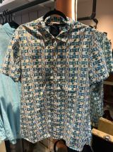 Chemise à motif vintage 