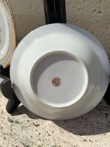 Set assiettes pour enfants, Limoges, vintage