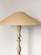Lampe en onyx 62cm vintage 1970