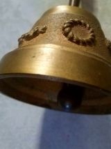 cloche  de table en laiton Villedieu , vintage