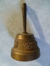 cloche  de table en laiton Villedieu , vintage