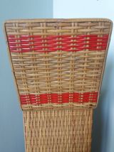 Huche à pain en rotin osier