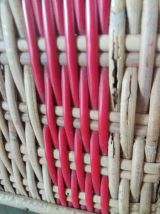 Huche à pain en rotin osier