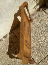 Plateau bois marqueterie, vintage