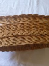 corbeille en osier , vintage