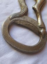 decapsuleur  cheval  metal argenté , vintage