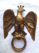 Décapsuleur  aigle  , metal vintage