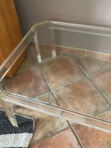 Table basse ATHENA par David LANGE. 1970. 120x70.