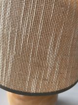 Lampe boule en bois 