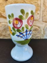 Duo de mazagrans vintage - Elégance florale et charme rétro